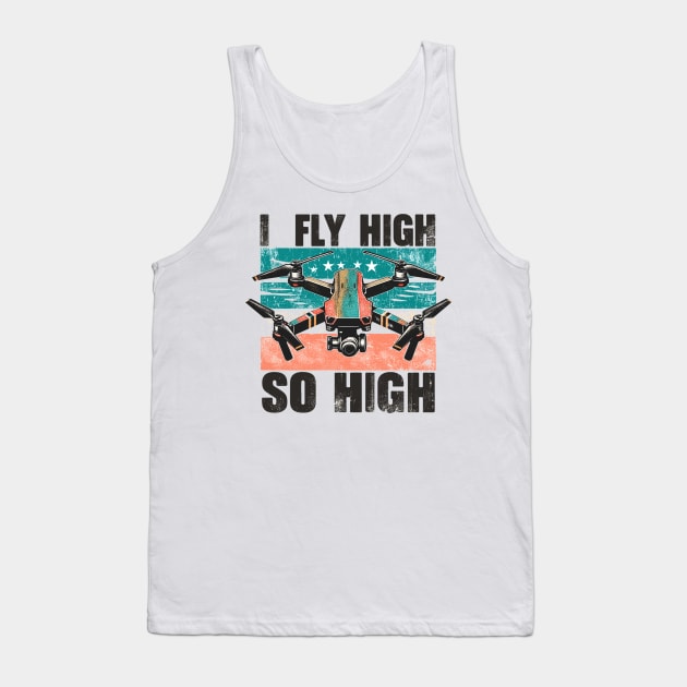 Drone Tank Top by Vehicles-Art